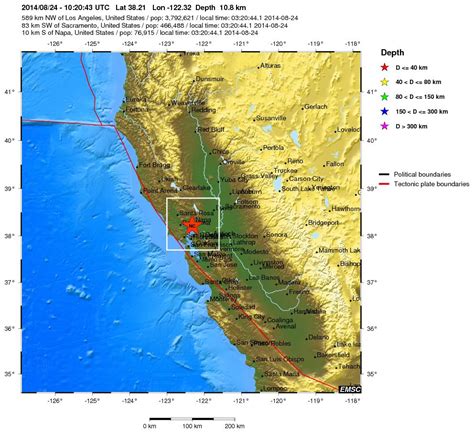 erdbeben kalifornien prognose